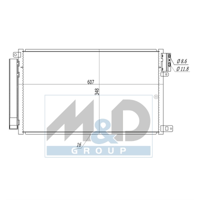 Kondensator, Klimaanlage