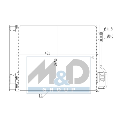 Kondensator, Klimaanlage