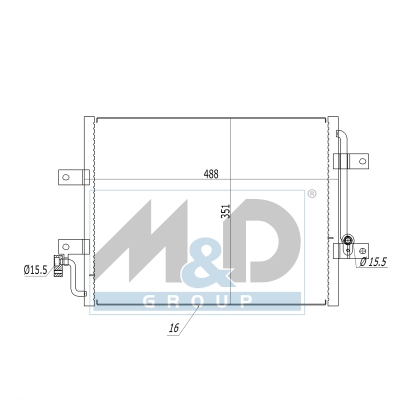 Kondensator, Klimaanlage