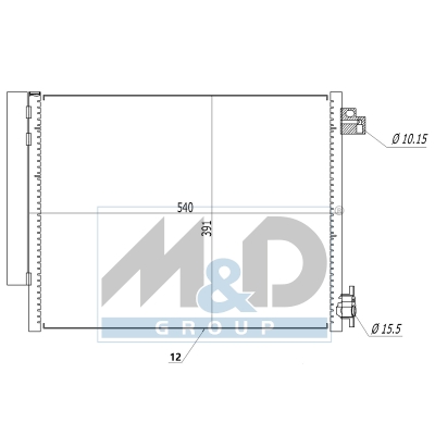 Kondensator, Klimaanlage