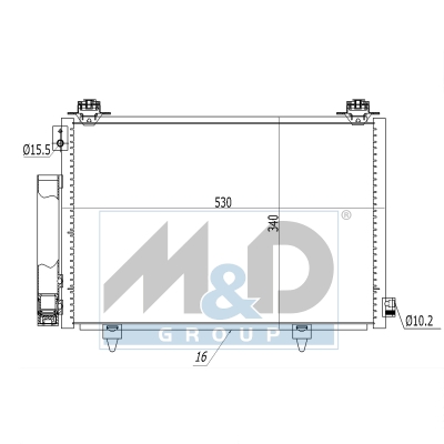Kondensator, Klimaanlage