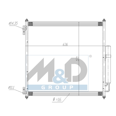 Kondensator, Klimaanlage