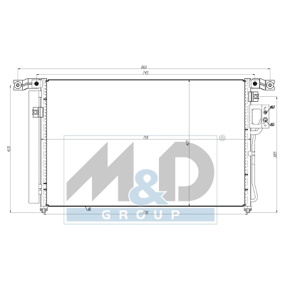 Kondensator, Klimaanlage
