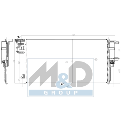 Kondensator, Klimaanlage