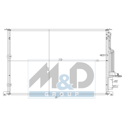 Kondensator, Klimaanlage