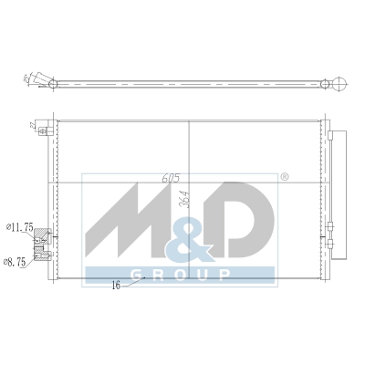 Kondensator, Klimaanlage
