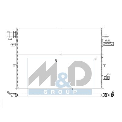 Kondensator, Klimaanlage