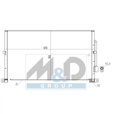 Kondensator, Klimaanlage