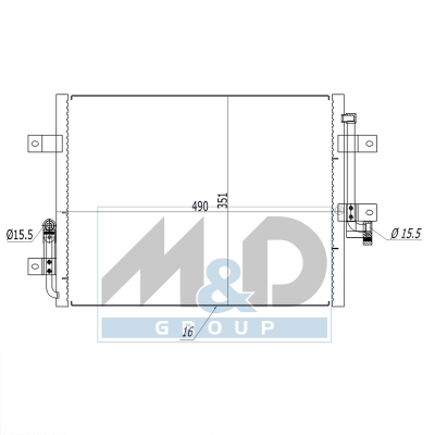 Kondensator, Klimaanlage