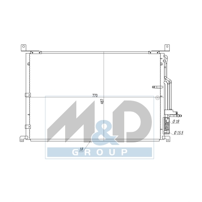 Kondensator, Klimaanlage