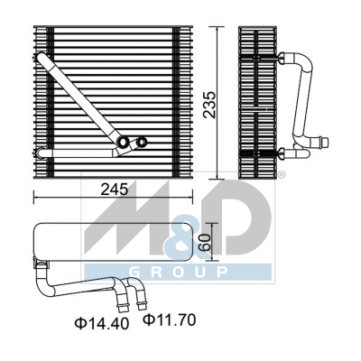 Verdampfer, Klimaanlage