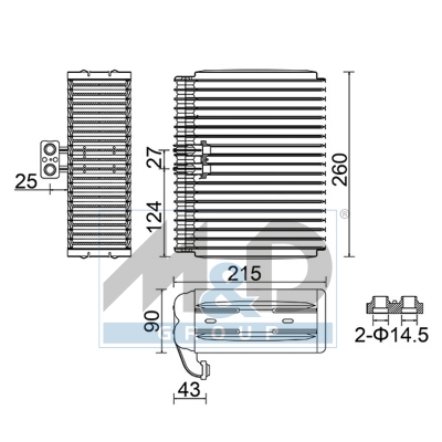 Verdampfer, Klimaanlage