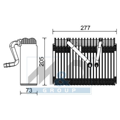 Verdampfer, Klimaanlage