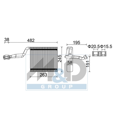 Verdampfer, Klimaanlage