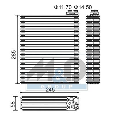 Verdampfer, Klimaanlage