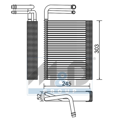 Verdampfer, Klimaanlage