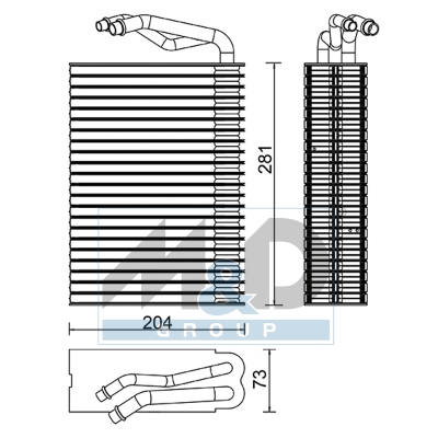 Verdampfer, Klimaanlage