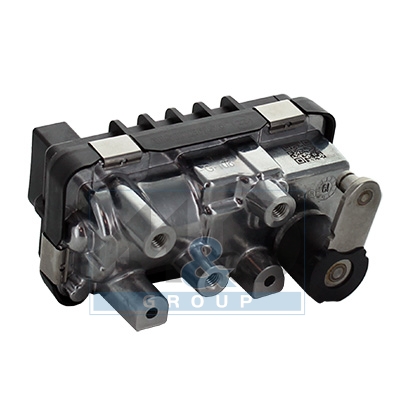 E-actuator for turbocharger
