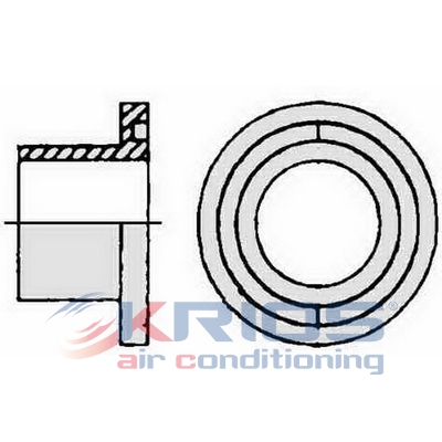 Adapter TUBE O -> ROTOLOCK