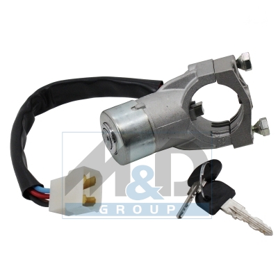 Steering lock, ignition barrel