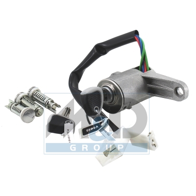 Steering lock, ignition barrel