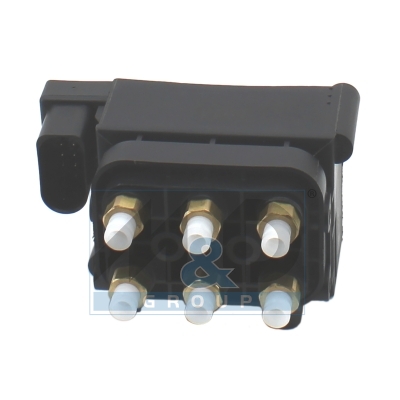Porsche air suspension valve block
