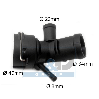Water flange