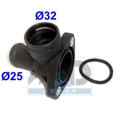 Water flange