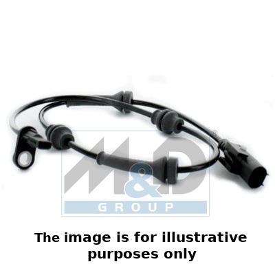 ABS sensor, rear, both sides