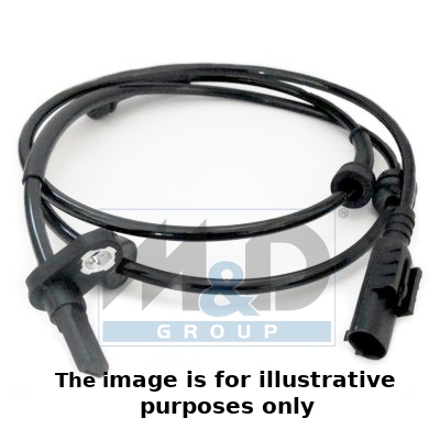 ABS sensor, rear, both sides