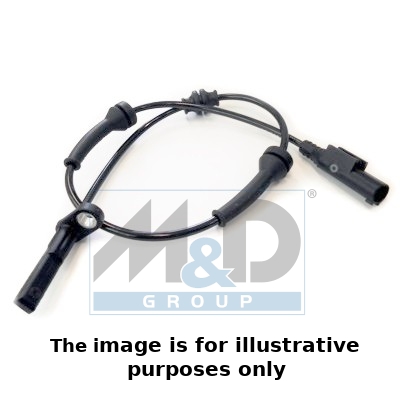 ABS sensor, rear, both sides