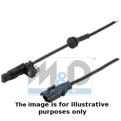 ABS sensor, rear, both sides