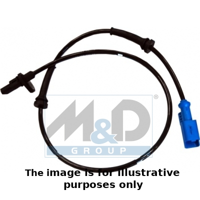 ABS sensor, rear, both sides