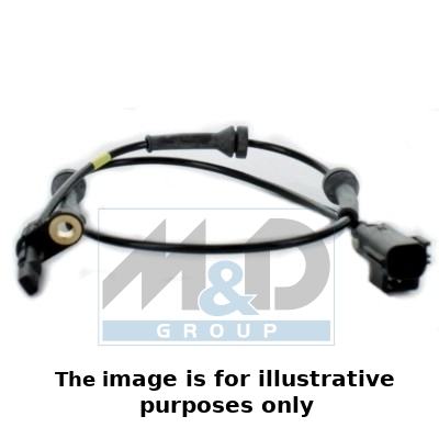 ABS sensor, rear, both sides