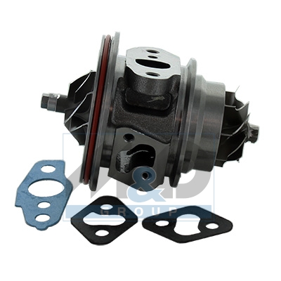 Core assembly, turbocharger
