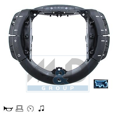 Commande multifunction au volant