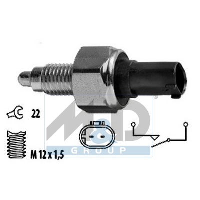 Switch reverse light