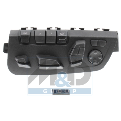 Commande de réglage électrique des sièges avec mémoire et fonction de massage