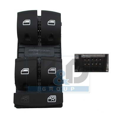 Power window switch