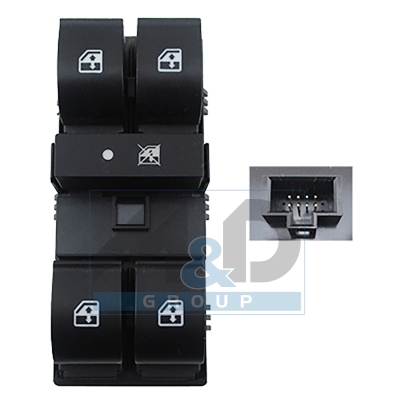 Power window switch