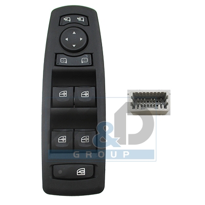 Power window switch