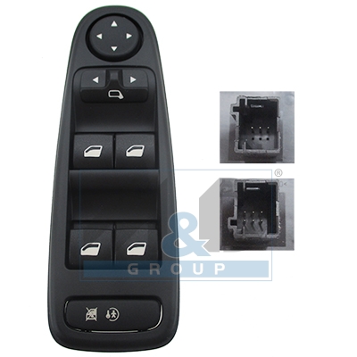 Power window switch