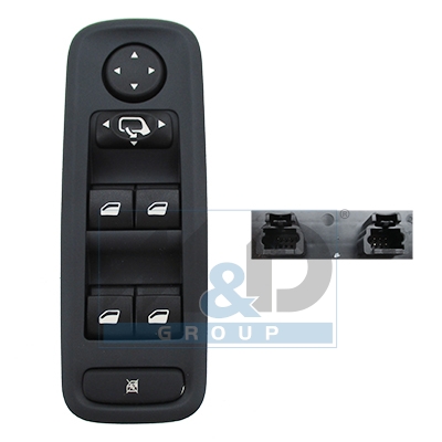 Power window switch