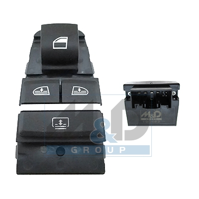 Switch, window regulator