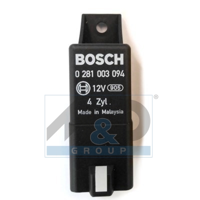 Glow plug heating unit