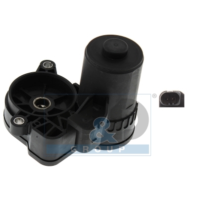 Servomotor for the parking brake