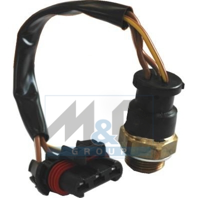 Thermo-switch for double or 2-speed fan