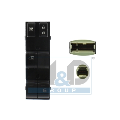 Switch, window regulator