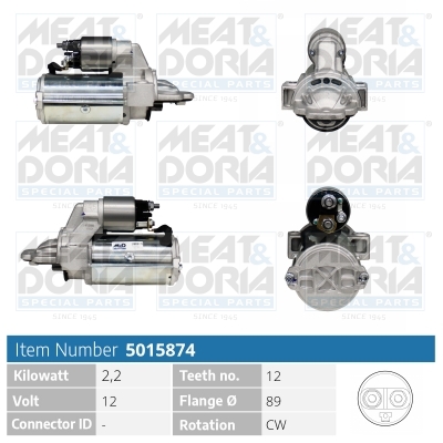 [5015874] Starter motor