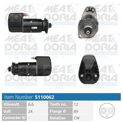 [5110062] Starter motor
